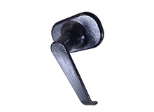 Fechadura s/ chave para barra antipânico preta